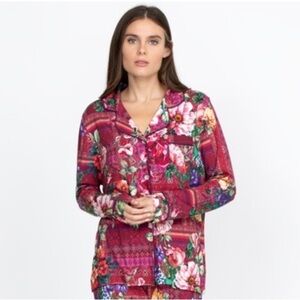JOHNNY WAS | Bethia Floral Pajama Top 🌹